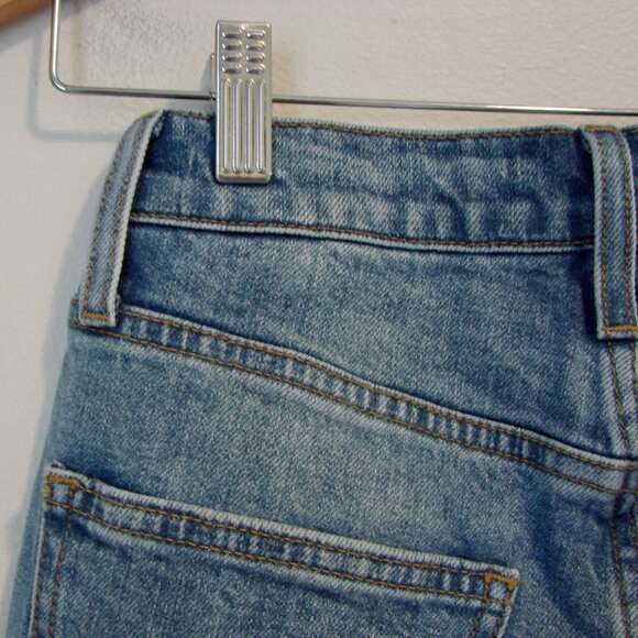 Aritzia Denim Forum The Arlo High Rise Straight Jeans 30L High Waist Size 25 - Picture 14 of 16